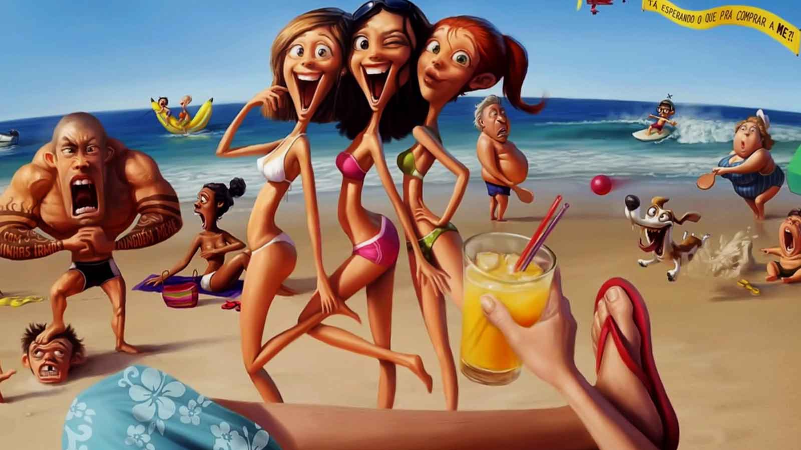 Beach Party video presentation